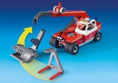 Playmobil Конструктор Playmobil Пожарный Кран 9465pm