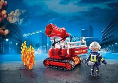 Playmobil Конструктор Playmobil Пожарная машина с пенной пушкой 9467pm