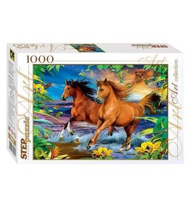 Step puzzle Step Puzzle, Пазл (1000) "Лошади" 79097