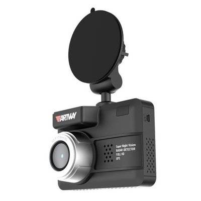 Artway Видеорегистратор с радар-детектором Artway COMBO GPS черный MD-105 