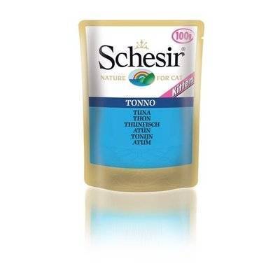 SCHESIR Корм для котят SCHESIR тунец конс.100г 