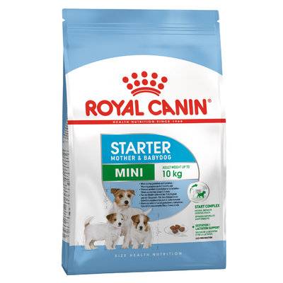 ROYAL CANIN Корм для собак ROYAL CANIN Size Mini Starter для щенков до 2х месяцев,беременных и кормящих сук сух. 1кг 