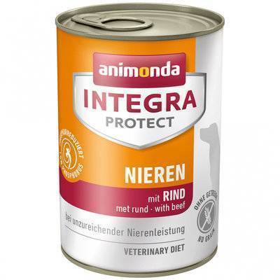 ANIMONDA Корм для собак Animonda Integra Renal с говядиной при ХПН конс. 400г 