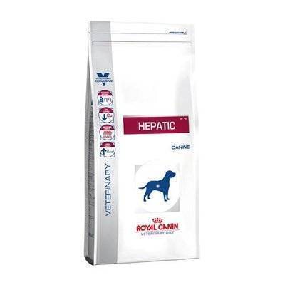 ROYAL CANIN Корм для собак ROYAL CANIN Vet Diet Hepatic HF16 при заболеваниях печени, птица сух. 12кг 