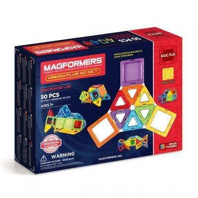 MAGFORMERS Конструктор Magformers Window Plus 50 Set 715003