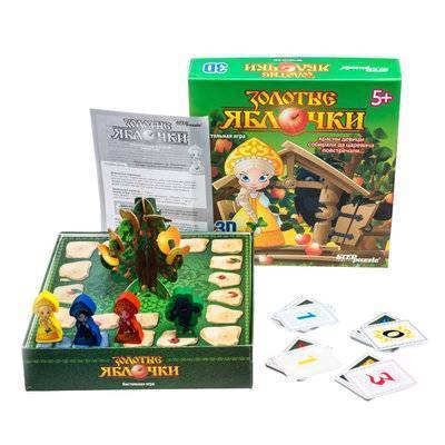 Step puzzle Игра 3D Step Puzzle Золотые яблочки 76555
