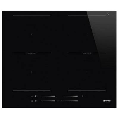 Smeg Индукционная варочная панель SMEG , независимая, черный SI2M7643D 