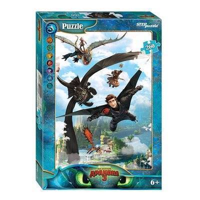 Step puzzle Пазл-мозайка Step Puzzle Как приручить дракона-3 95081