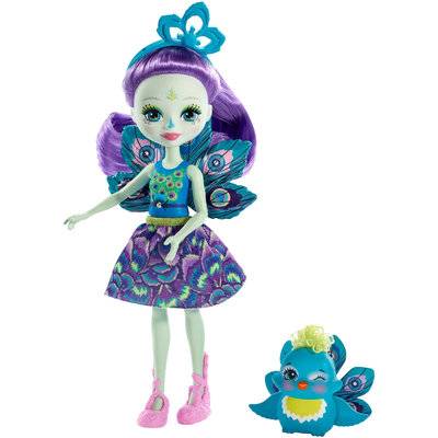 Enchantimals Кукла Enchantimals Patter Peacock Flap 15 см DVH87/FXM74 