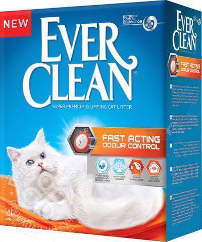 Sivomatic B.V. Наполнитель для кошачьего туалета Ever Clean Fast Acting комкующийся 10л Sivomatic B.V. 