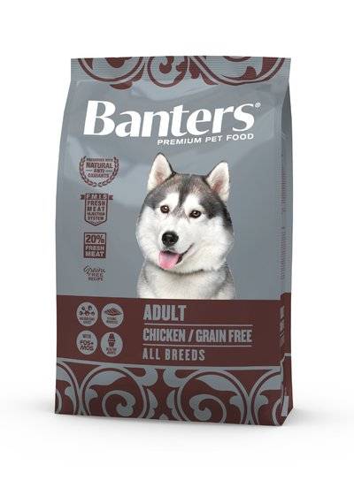 Banters Сухой корм Banters для взрослых собак, 3 кг BAM67GF03