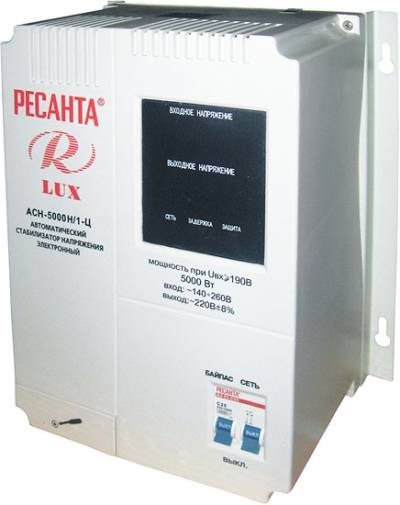 Ресанта Стабилизатор напряжения РЕСАНТА АСН-5000 Н/1-Ц 63/6/16