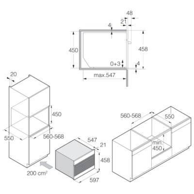 ASKO Встраиваемый электрический духовой шкаф ASKO BO4CS2F3-42 OCS8487B 