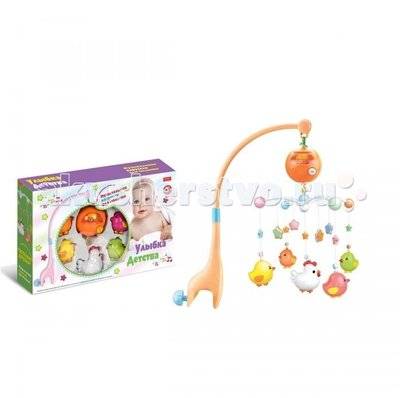 Наша Игрушка Мобиль Наша Игрушка на кроватку Улыбка детства Птенцы ZYA-A1818-2