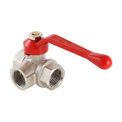 Valtec Кран шаровой трехходовой VALTEC тип T 3/4" 
