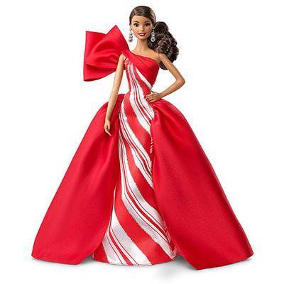 Mattel Barbie Куклы и пупсы Mattel Barbie FXF03 Барби Праздничная кукла брюнетка FXF03