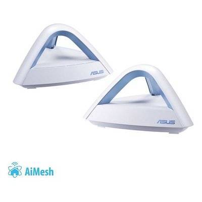ASUS Бесшовный Mesh роутер ASUS Lyra Trio, белый, 2 шт. в комплекте [map-ac1750 (2-pk)] MAP-AC1750 (2-PK)
