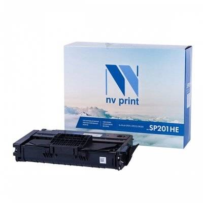 NV Print Картридж для лазерного принтера NV Print SP201HE для Ricoh