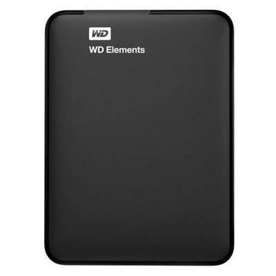 WD Внешний жёсткий диск WD Elements Portable 4 TB (WDBW8U0040BBK-EEUE) 