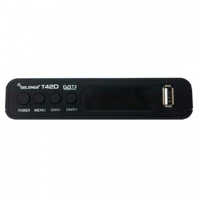 Selenga Ресивер DVB-T2 SELENGA T42D 