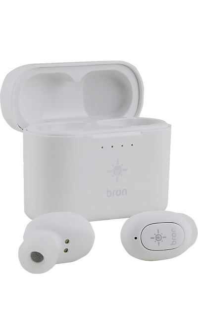 Bron Bluetooth-гарнитура Bron BRN-TWS1-WT (белая) Bluetooth-гарнитура BRN-TWS1-WT (белая)