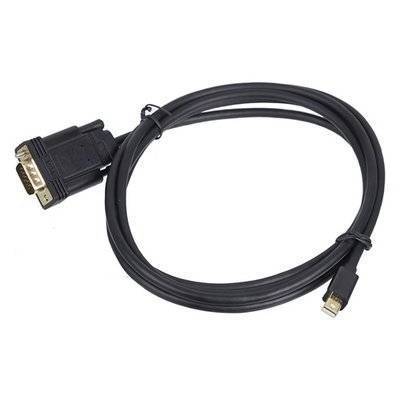 Noname Кабель 1.1v, miniDisplayPort (m) - VGA (m), GOLD , 2м, черный Noname 