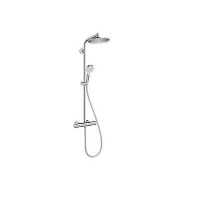 Hansgrohe Душевая система Hansgrohe Crometta S Showerpipe 240 1jet с термостатом 