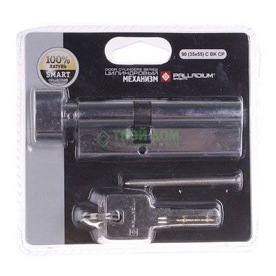 Palladium Замок Palladium Цилиндр мех 90 /35x55/ c bk cp 