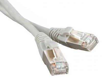 Hyperline Патч-корд F UTP Hyperline, кабель экранированный, сетевой Ethernet Lan для интернета, категория 6 витой, 100 Fluke LSZH, 1,5 м, серый PC-LPM-STP-RJ45-RJ45-C6-1.5M-LSZH-GY 
