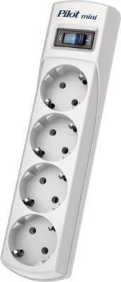 Pilot Сетевой фильтр ZIS , 4-розетки, 7 м, белый Pilot mini