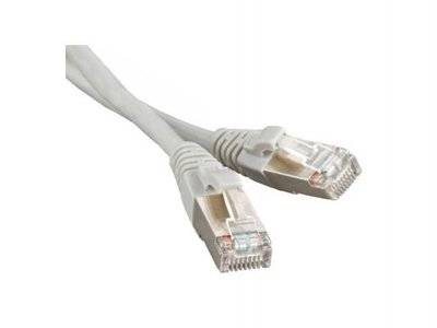 Hyperline Кабель Hyperline RJ45-RJ45 вилка-вилка м PC-LPM-STP-RJ45-RJ45-C6-0.5M-LSZH-GY 