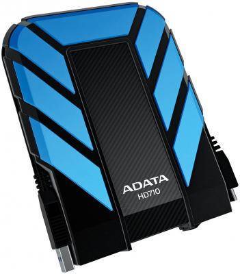A-Data Внешний жесткий диск 2.5" USB3.0 2Tb Adata голубой A-Data HD710 AHD710P-2TU31-CBL 