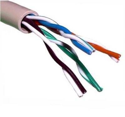 Proconnect Витая пара UTP кат.5e, 4 пары, CCA, 305м., внутренний, одножильный, PVC, серый, Proconnect (01-0043-3) 01-0043-3