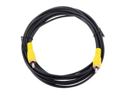 VCOM Telecom Кабель соединительный Telecom RCA(M)-RCA(M), 5м, черный (TAV4158-5M) VCOM Telecom TAV4158-5M