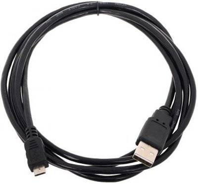 VCOM Telecom Кабель VCOM USB - microUSB (VUS6945), 1.8 м, черный VCOM Telecom VUS6945-1.8MO 