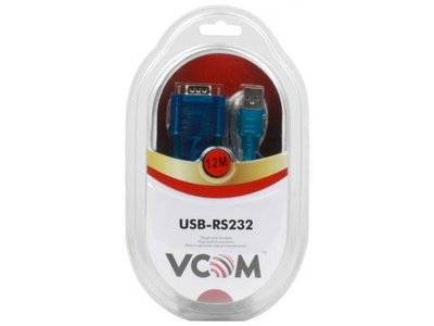 VCOM Telecom Кабель-переходник USB 2.0 AM-COM 9pin VCOM 1.2м ZE394 1.5 М VCOM Telecom VUS7050 