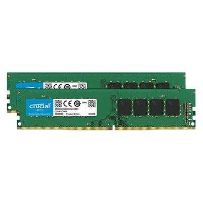 Crucial Модуль памяти CRUCIAL DDR4 - 2x 16Гб 2666, DIMM, Ret CT2K16G4DFD8266 