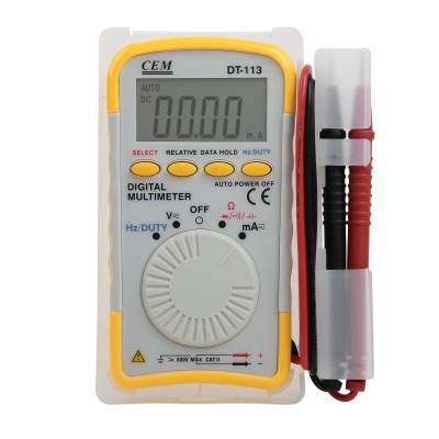Cem Мультиметр цифровой Cem Dt-113 цифровой DT-113