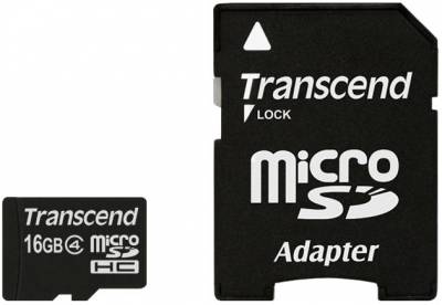 Transcend Карты памяти Transcend TS16GUSDHC4 16Gb class 4 TS16GUSDHC4