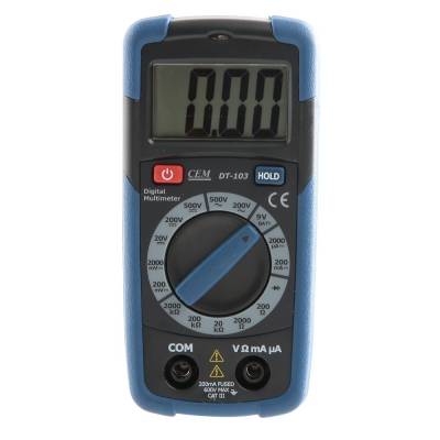 Cem Мультиметр цифровой Cem Dt-103 цифровой DT-103