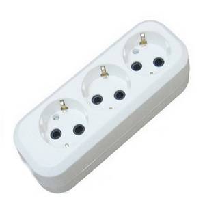 LUX Трехместная колодка LUX У3-Е 4606400416593
