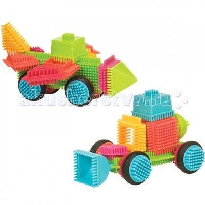 Bristle Blocks Конструктор Bristle Blocks игольчатый в чемоданчике 85 деталей 68166