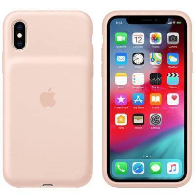 Apple Чехол-аккумулятор Apple iPhone XS SmBattery Case Pink Sand 