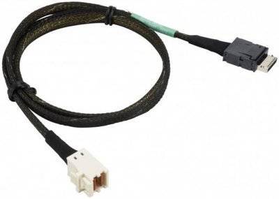 Supermicro Supermicro CBL-SAST-0972 Кабель OcuLink V. 1.0 source to MiniSAS HD,INT,PCIe, 70CM,34AWG,R CBL-SAST-0972