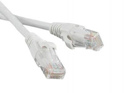 Hyperline Кабель патч-корд U/UTP 5e кат. 3м. Hyperline LSZH, 3 м, белый PC-LPM-UTP-RJ45-RJ45-C5e-3M-LSZH-WH 