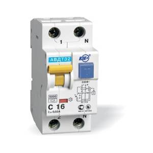 Iek Диф. автомат Iek 2п 16А/30мА c АВДТ 32 69163
