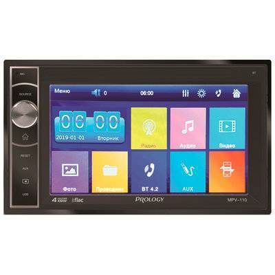 Prology USB-Автомагнитола c встроенным монитором Prology MPV-110 