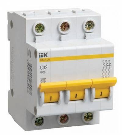 Iek Автомат Iek 3п c/ 2А ВА 47-29 30134