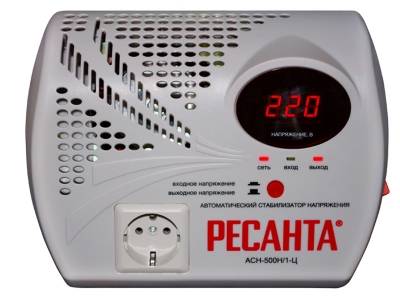 Ресанта Стабилизатор напряжения РЕСАНТА АСН-500 Н/1-Ц 63/6/9