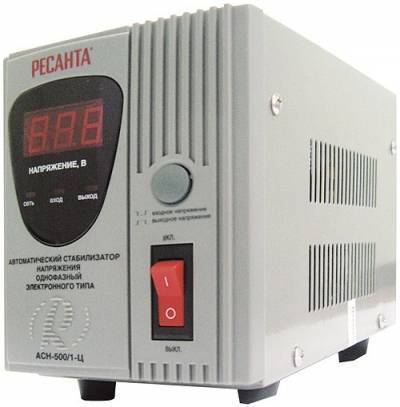 Ресанта Стабилизатор напряжения РЕСАНТА АСН-500/1-Ц 63/6/1